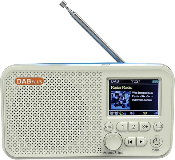 Amazon.co.jp ポータブルDAB/DAB + FMデジタルラジオ、2.4インチカラーLEDディスプレイ、受信性40のプリセットFM