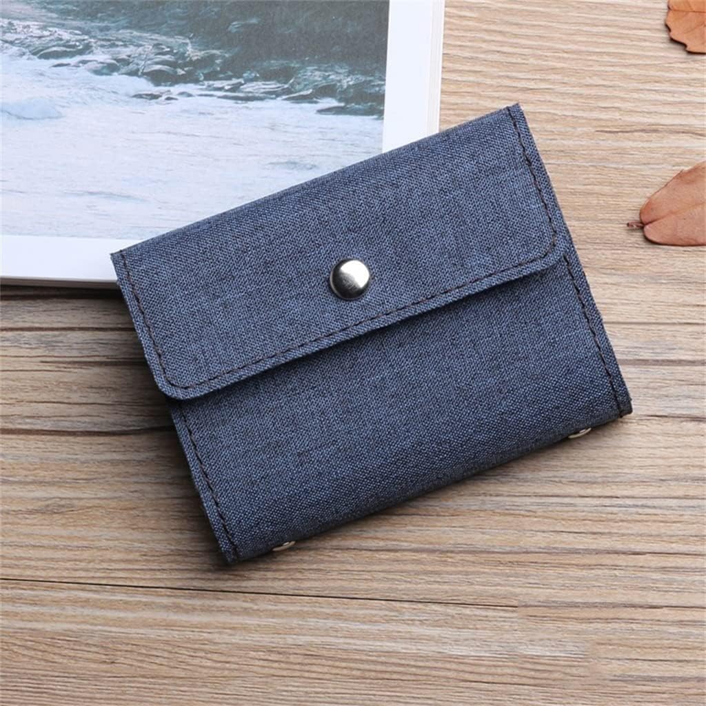 Card Holder Men's Multi-Card Space Large-Capacity ID Card Holder Women's Compact Card Holder (Color : B, Size : 10.3 * 7.5 * 2.3CM)