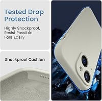 Vista 410 de FireNova Designed for iPhone 13 Pro Max Case, Silicone [Camera Protection] Phone Case with [2 Screen Protectors], Soft Anti-Scratch Microfiber Deep
