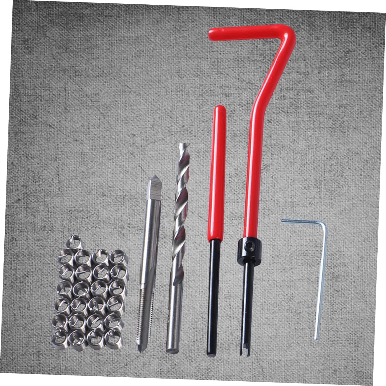 GANAZONO Metric M5 Thread Repair Kit, 30 Piece Hss Insert Set