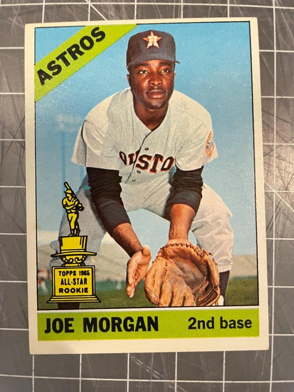 1966 Topps #195 Joe Morgan Houston Astros Baseball Card Nm+ - Slabbed Baseball Cards