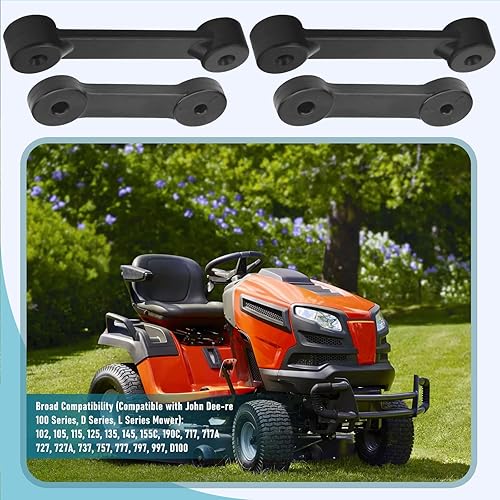 Miniatura 6 de Kit de ganchos de correa M67099 y M67100, compatible con cortacéspedes John Deere serie 100, D, L y LA con 42 cubiertas, también para GY00115