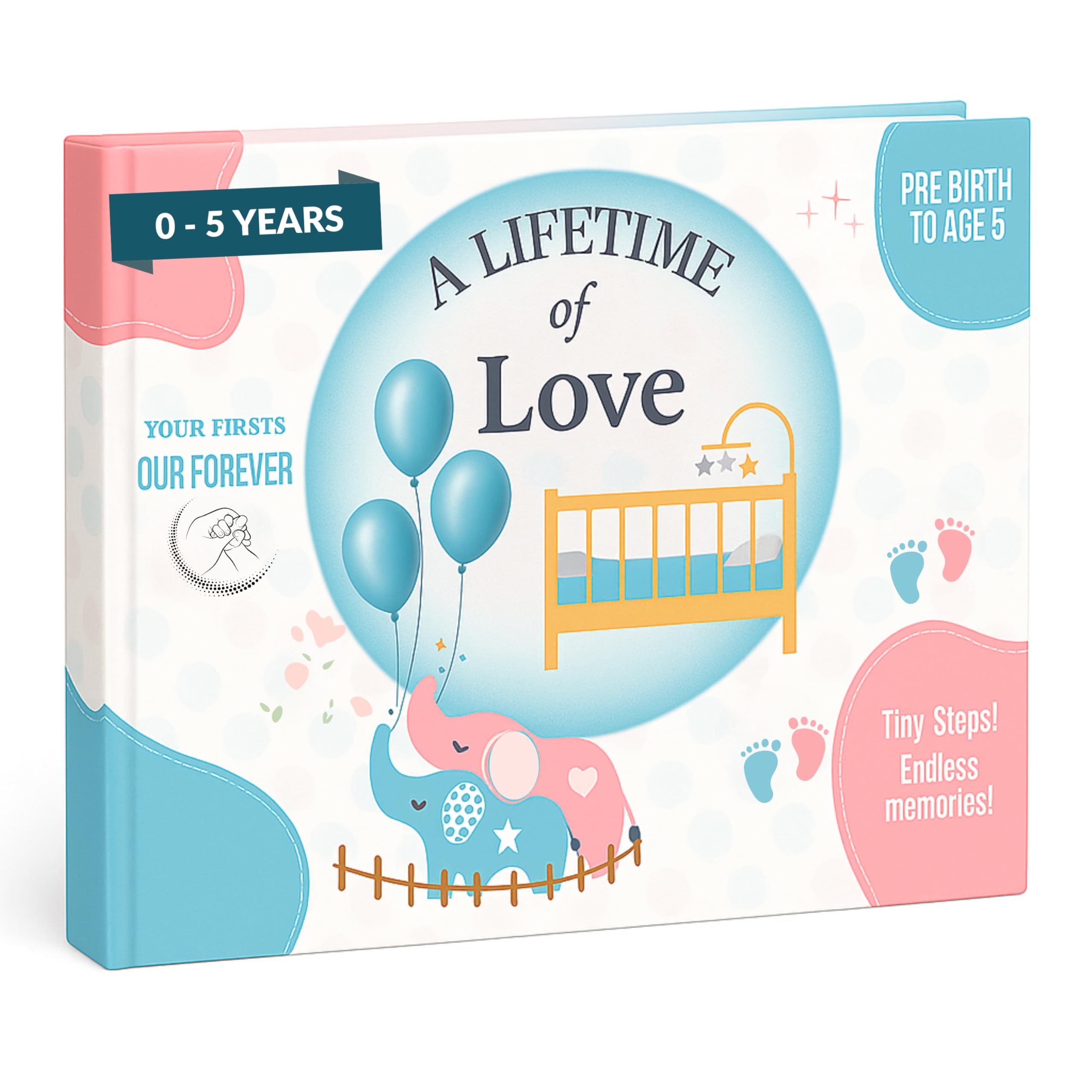 BeBojo Baby Journal [0–5 Years] | Baby Record Book & Memory Keepsake | Baby Shower Gifts for Mom to Be | Gifts for an Expecting Mother | Newborn Baby Gifts-picture-22