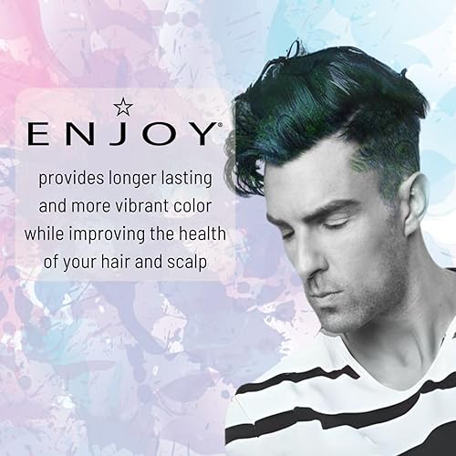 Miniatura 4 de ENJOY Acondicionador súper hidratante para el cuidado del cabello, acondicionador para cabello dañado, productos para el cabello rizado, sin