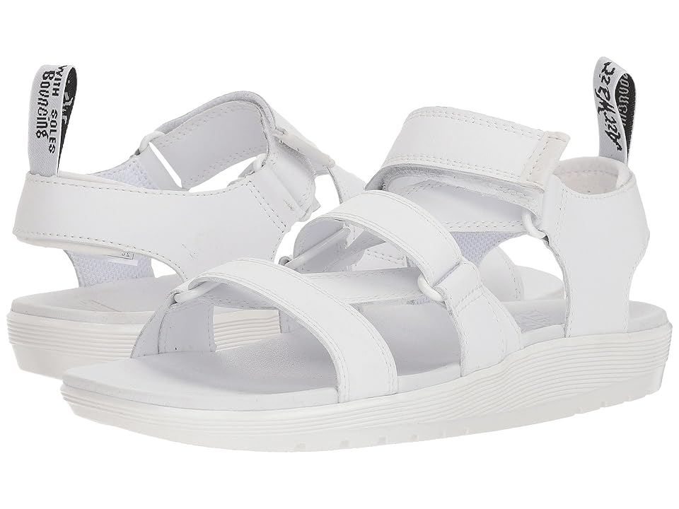 

Dr. Martens Redfin (White Hydro Leather/White Hydro Leather) Women's Sandals