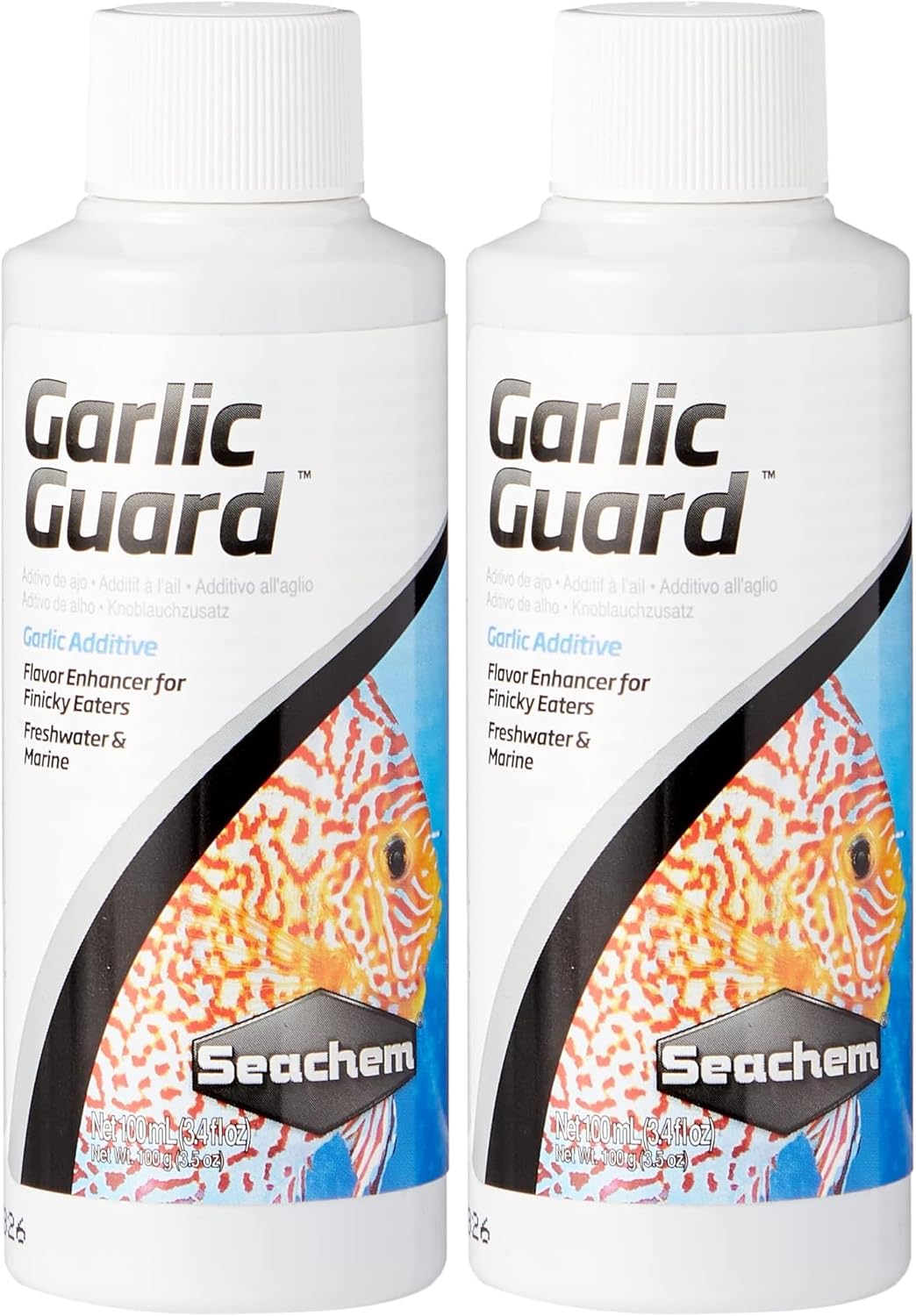Seachem Garlic Guard Additive Flavor Enhancer for Finicky Eaters Freshwater and Marine, 17 Ounce (3 Pack)
