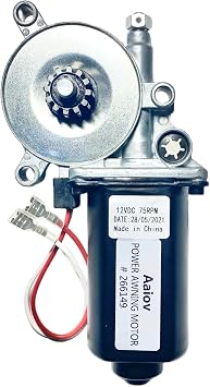 266149 RV Awning Replacement Universal Motor Compatible with Solera Power Awmings