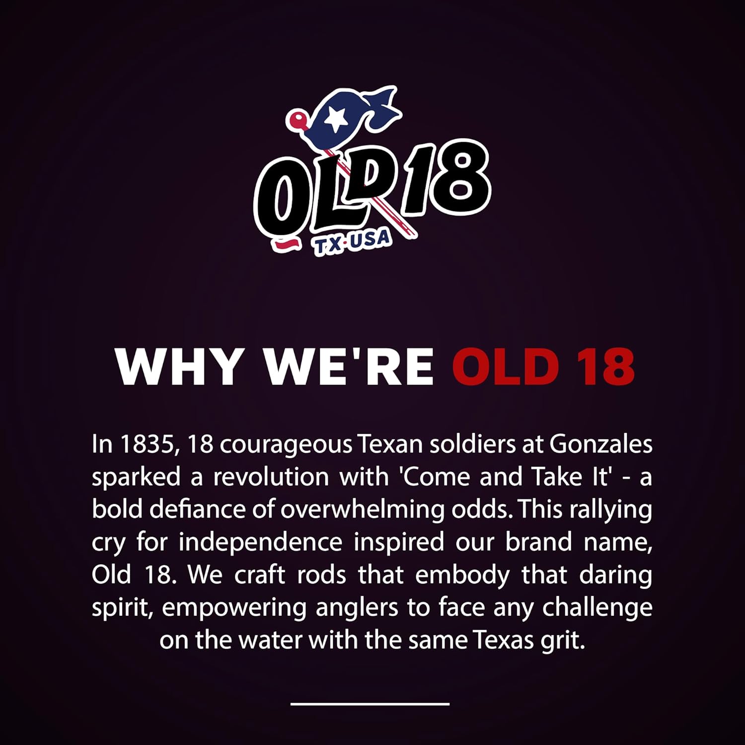 Old 18 Kinetic Series Carbon Fiber Fishing Rod - 30-Ton Carbon Fiber, Enhanced Sensitivity for Precision Strikes, Coated 304 Stainless Guides, Spinning & BFS Rod - Split Grip for Maximum Feel, 1pc