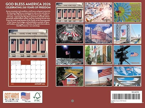 Vista 24 de Fighter Jet Calendario 2026 Aviation Jets Calendario mensual de pared de 12 meses Fabricado en Estados Unidos