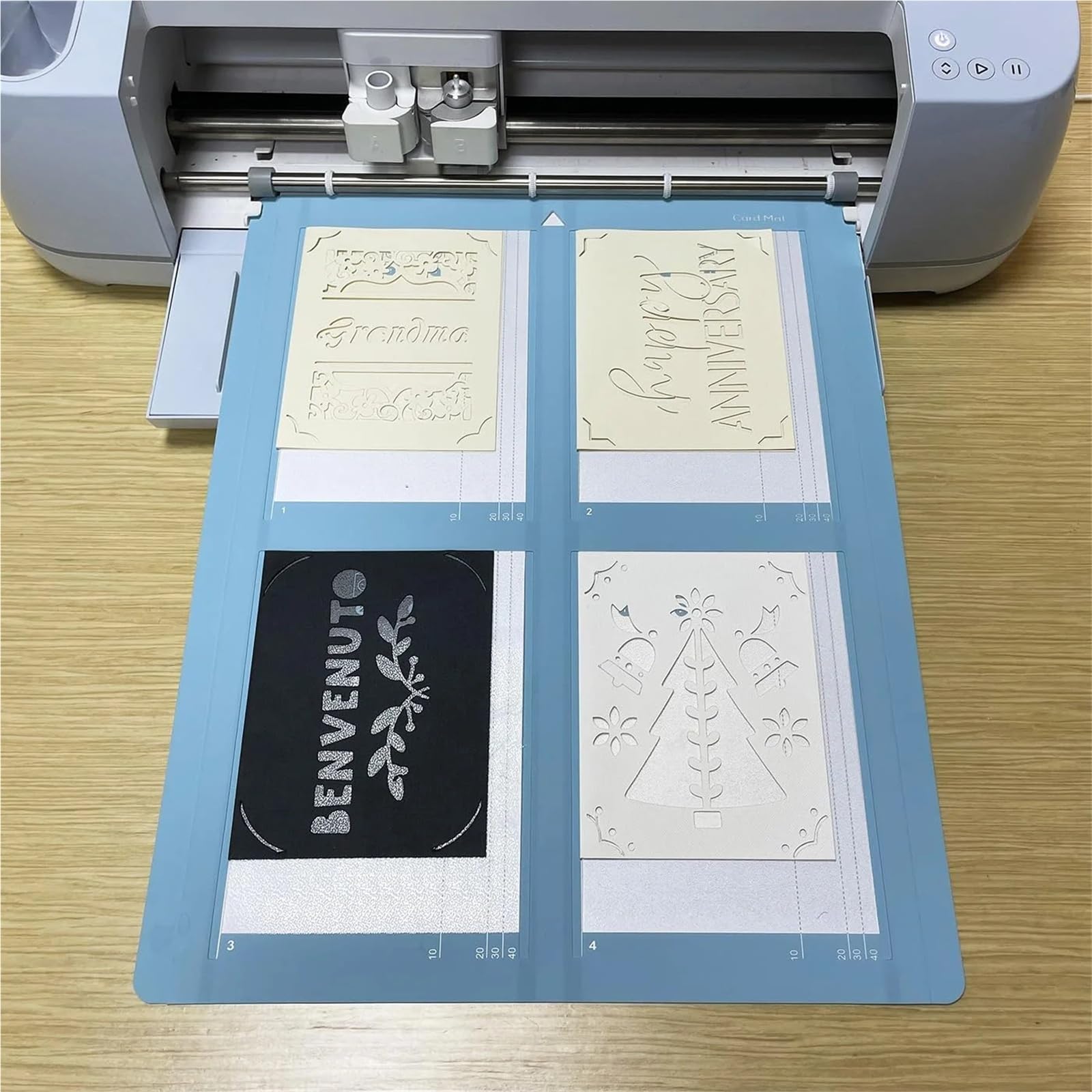 Tappetino da taglio 13 * 16,25 pollici con design antiscivolo, perfetto for la creazione di biglietti su larga scala Adatto per lavori creativi e per il taglio(3pcs)