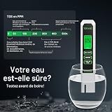 VIVOSUN Testeur de pH numérique TDS EC pour eau 0,01 précision hydroponique - 6