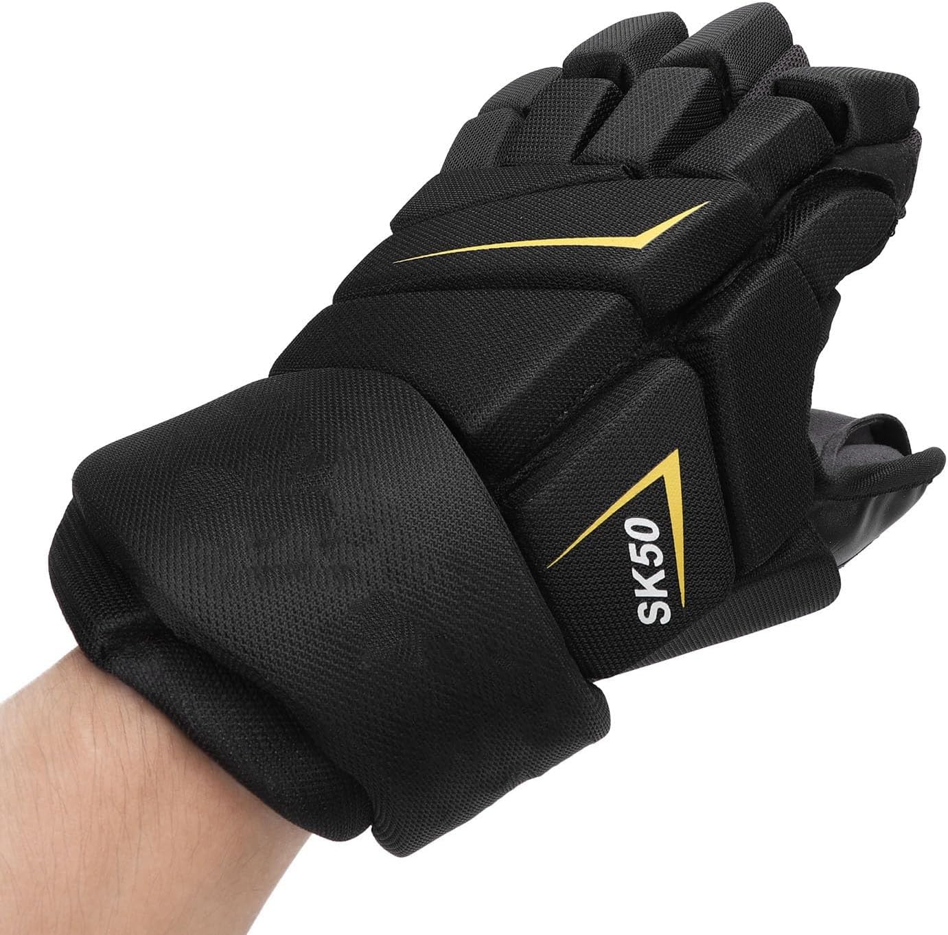 Topyond Ice Hockey Gloves, Lightweight Outdoor Roller and Street Hockey Gloves for Hockey Players