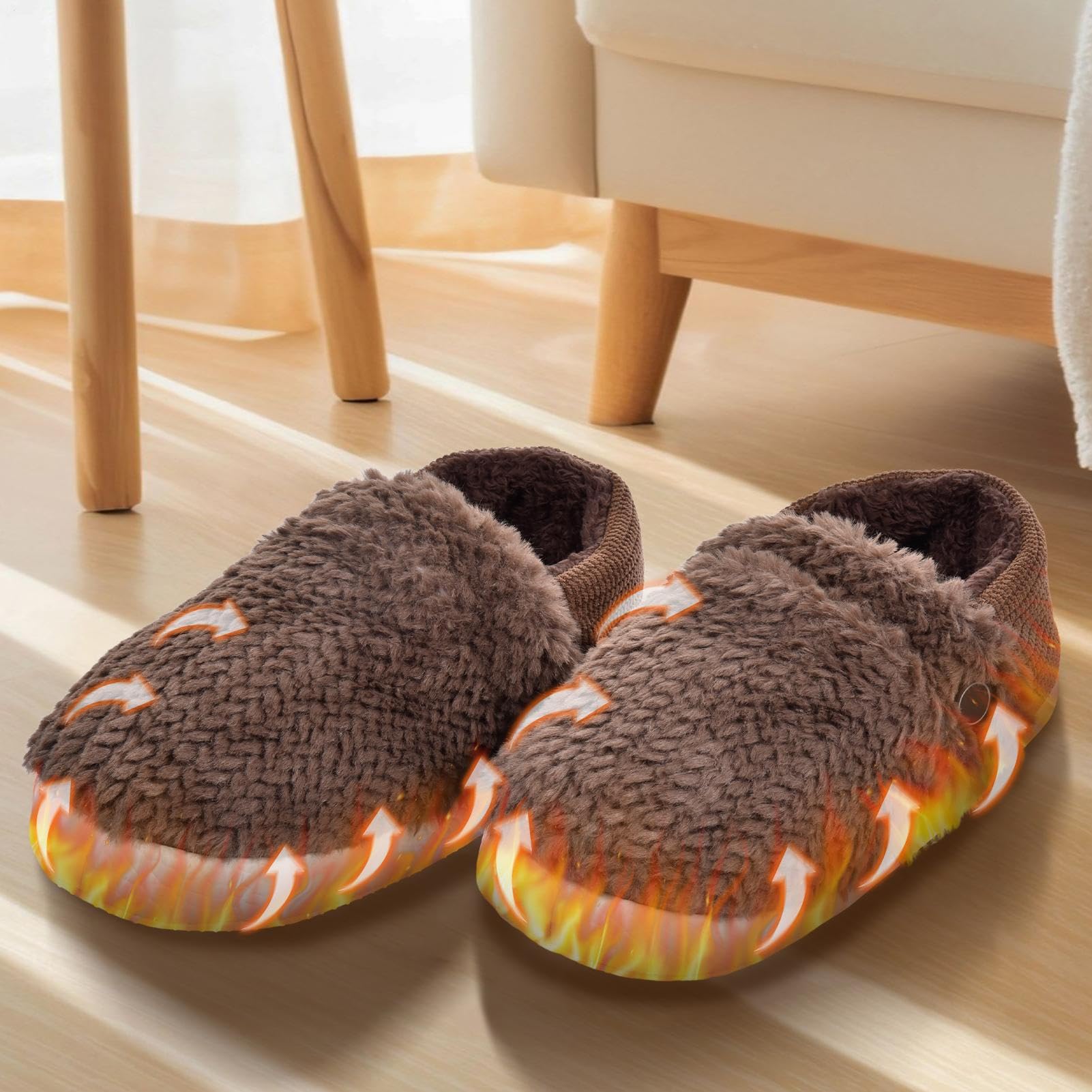 Ogrzewane buty Przenośne Miękkie Pralne Buty