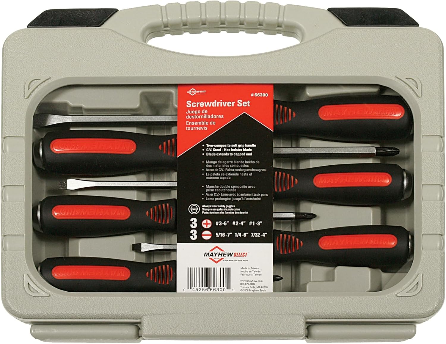 Mayhew Select 66300 Cats Paw Screwdriver Set, 6-Piece