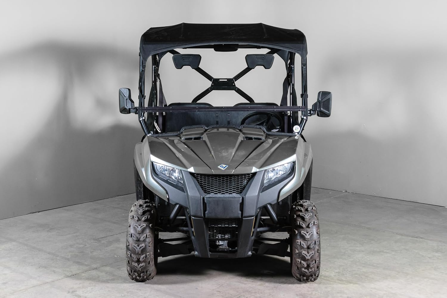 TerraRider Tilting UTV Windshield Compatible with Arctic Cat Prowler 500 (2017+) - Standard 3/16" (Compatible With The Tracker 500)
