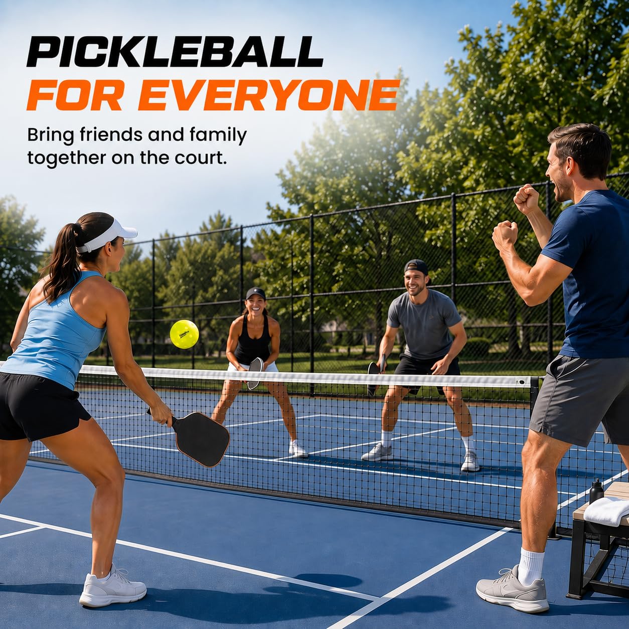 PlayBolt Outdoor Pickleball Bälle, Premium Pickle Ball Set, USAPA genehmigt