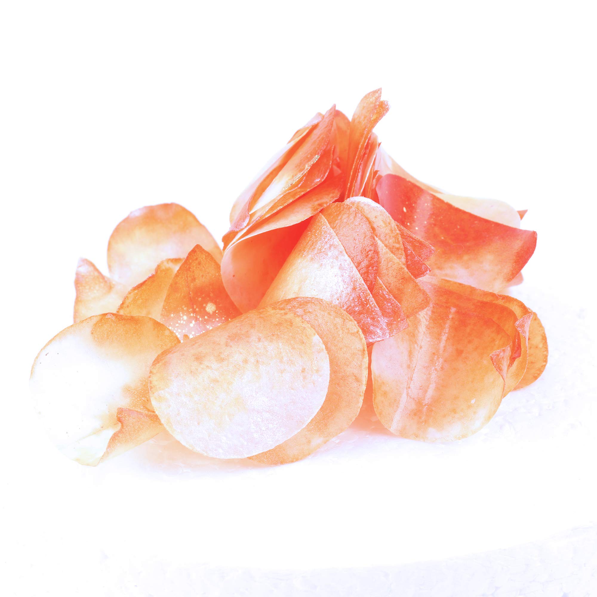 CRYSTAL CANDYOrange-&-White Edible Petals - Colorful Edible Flowers Petal for Cakes, Cupcakes, and Cake Decorations - Suitable for All Cakes and Baked Goods - 1 Jar of 6 Grams, 40 Petals