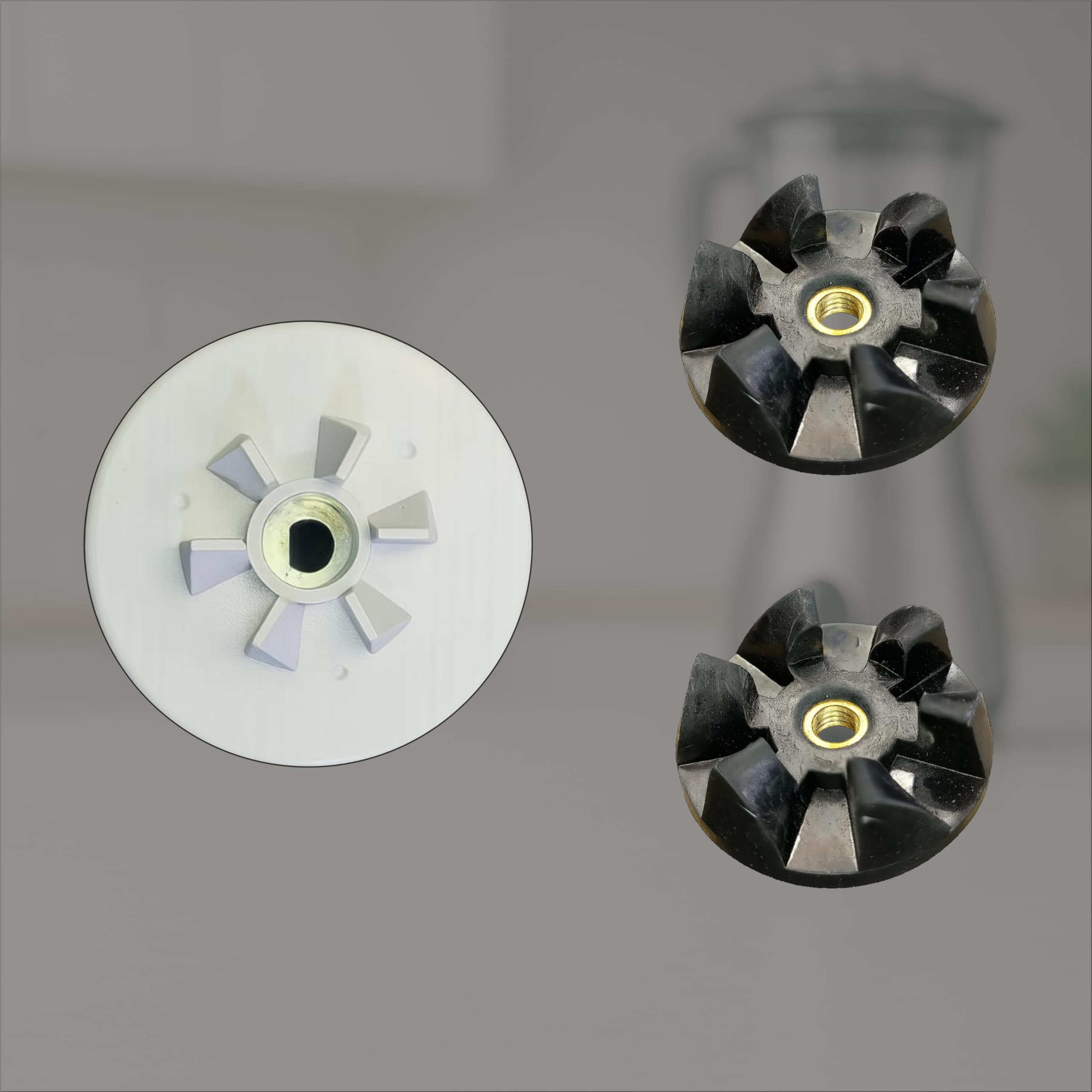 NISSAN HOME APPLIANCES® Motor & Jar Coupler | Compatible with"PANASONIC/NATIONAL PANASONIC" Mixer Grinders (1 Motor Coupler + 2 jar Couplers) | Mixer Grinder Riplacements Parts-image-20