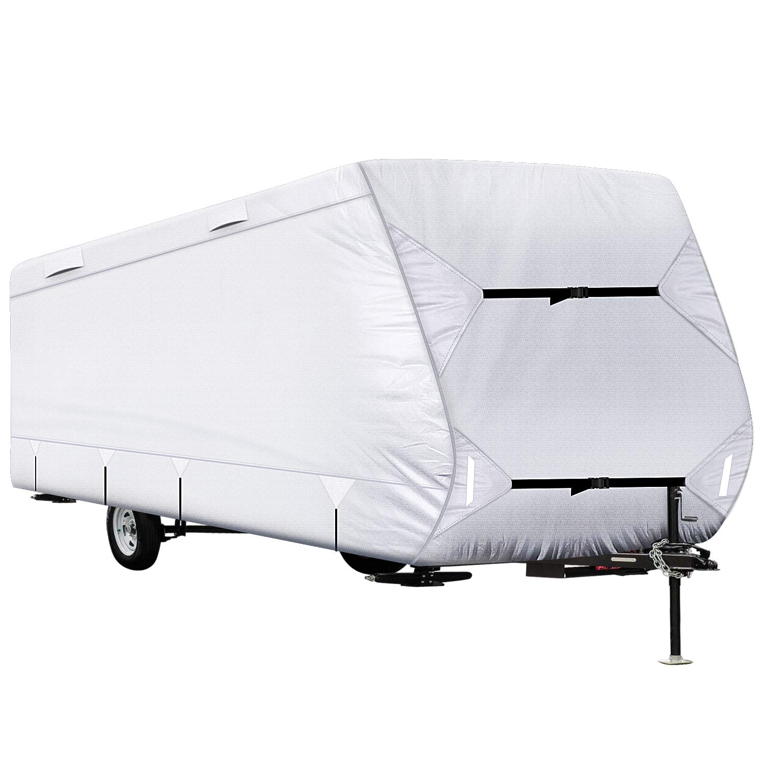 Sponsored Ad – Caravan & Motorhome Cover PRO Premium 150D Tearproof Breathable RV Cover All Year Protection(19-21ft)