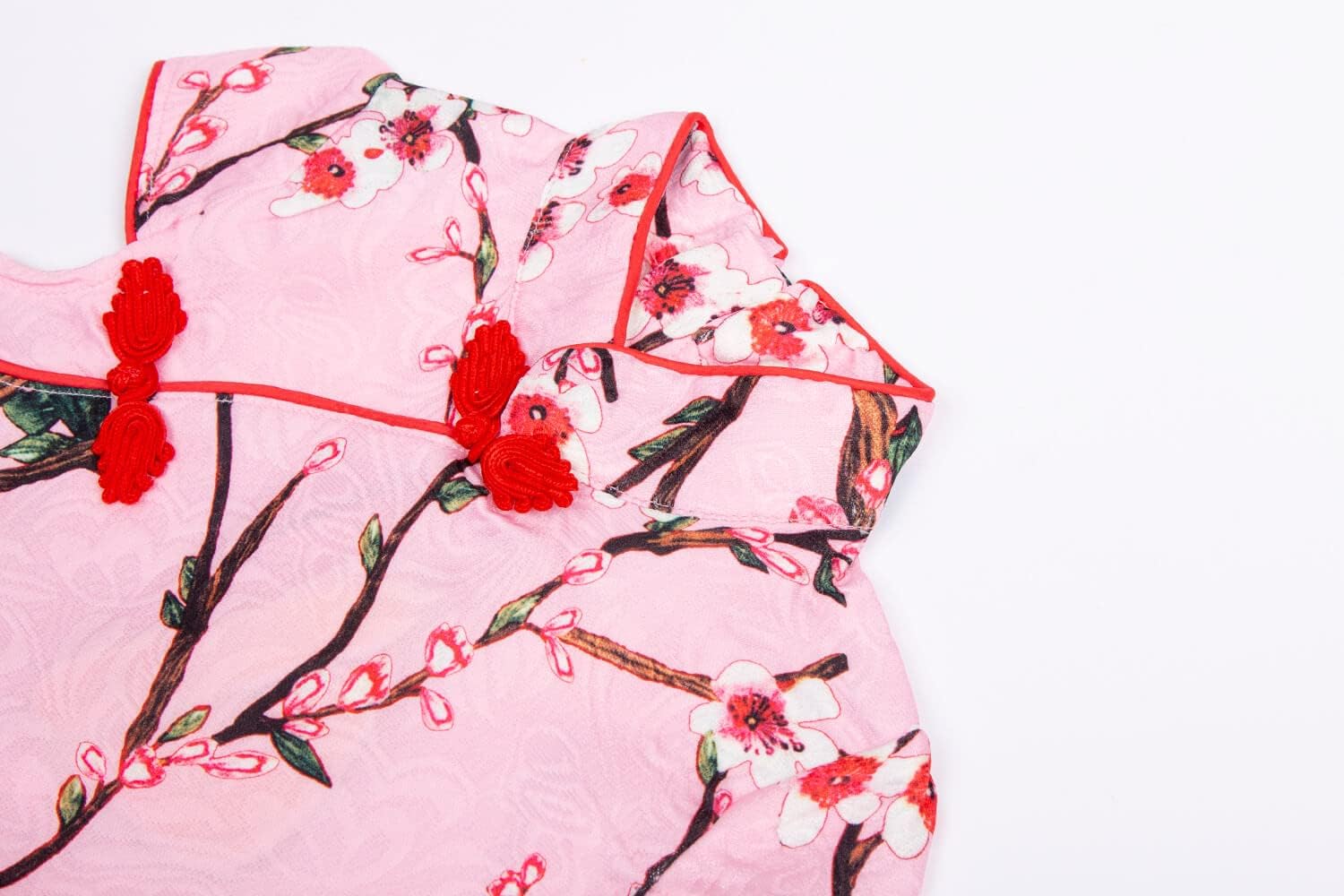 Mud Kingdom Little Girls' Short Sleeves Tutu Dresses Chinese Qipao - Image 3