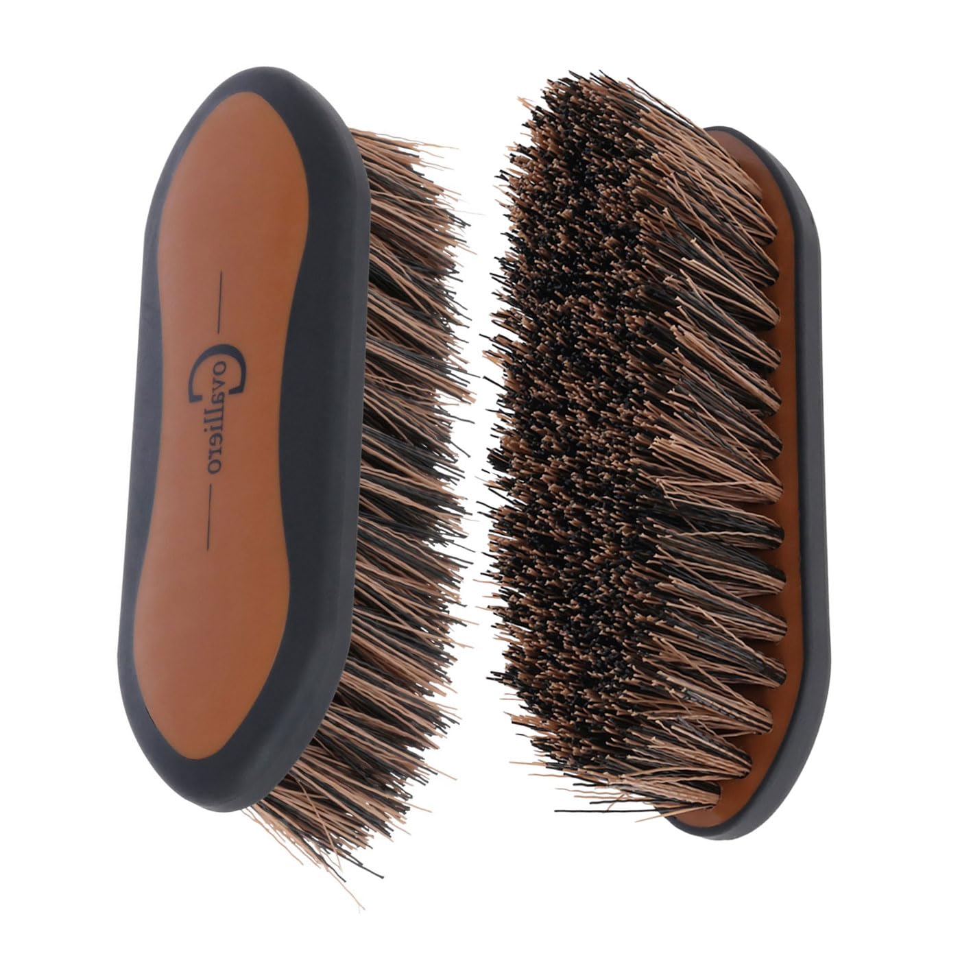 Covalliero - Set per la cura del cavallo, 7 pezzi con custodia per la pulizia – Spazzole, Striegel & Raschietto per la cura dei cavalli, set completo per pelliccia, criniera e zoccoli | incluso