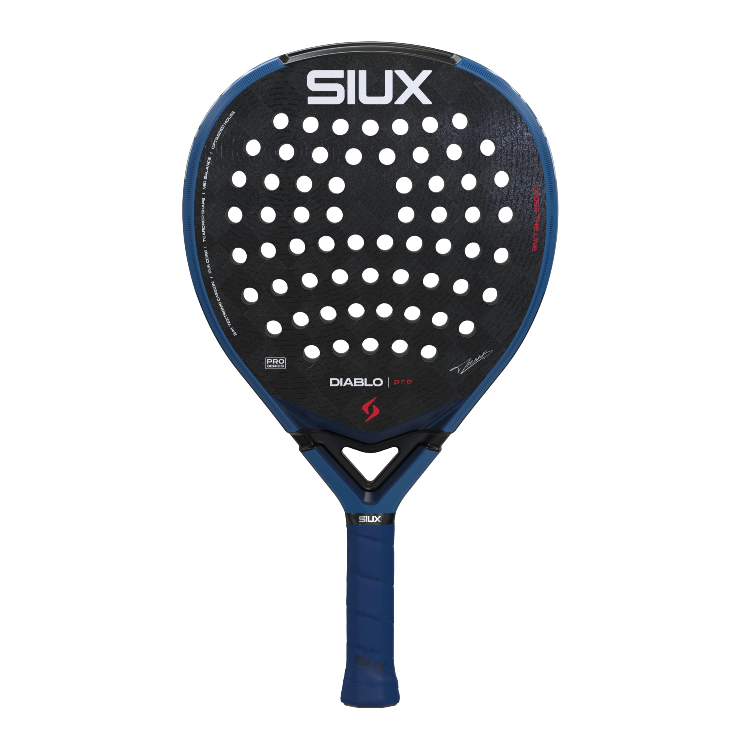 Siux Diablo Pro 2026 Royal Blue Padel Racket