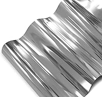 Vista 2 de VViViD Vinilo XPO con acabado cromado plateado de 3.9 mil con tecnología de liberación de aire (1/2 pies x 5 pies)