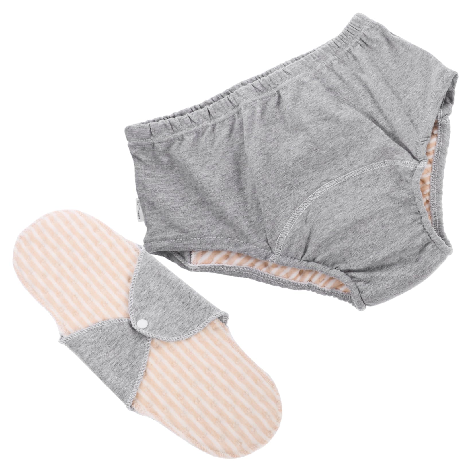 FOMIYES 4 Pezzi Pannolini Per Anziani Lavabili Riutilizzabili Biancheria Intima A Prova Di Perdite Biancheria Intima Per Adulti in Cotone Comodo Per Uomini E Donne