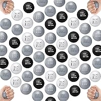 Vista 1 de 60 bolas motivacionales para el estrés, bolas inspiradoras para el estrés, juguetes para personas para aliviar el estrés (color neutro)