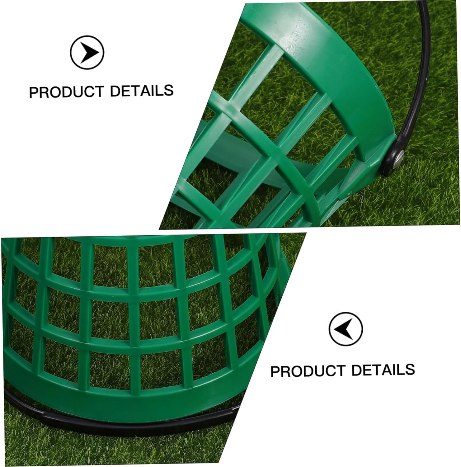 Golf Basket Storage Baskets Golf Ball Green Basket Buckets Woven Storage Basket Ball Storage Container