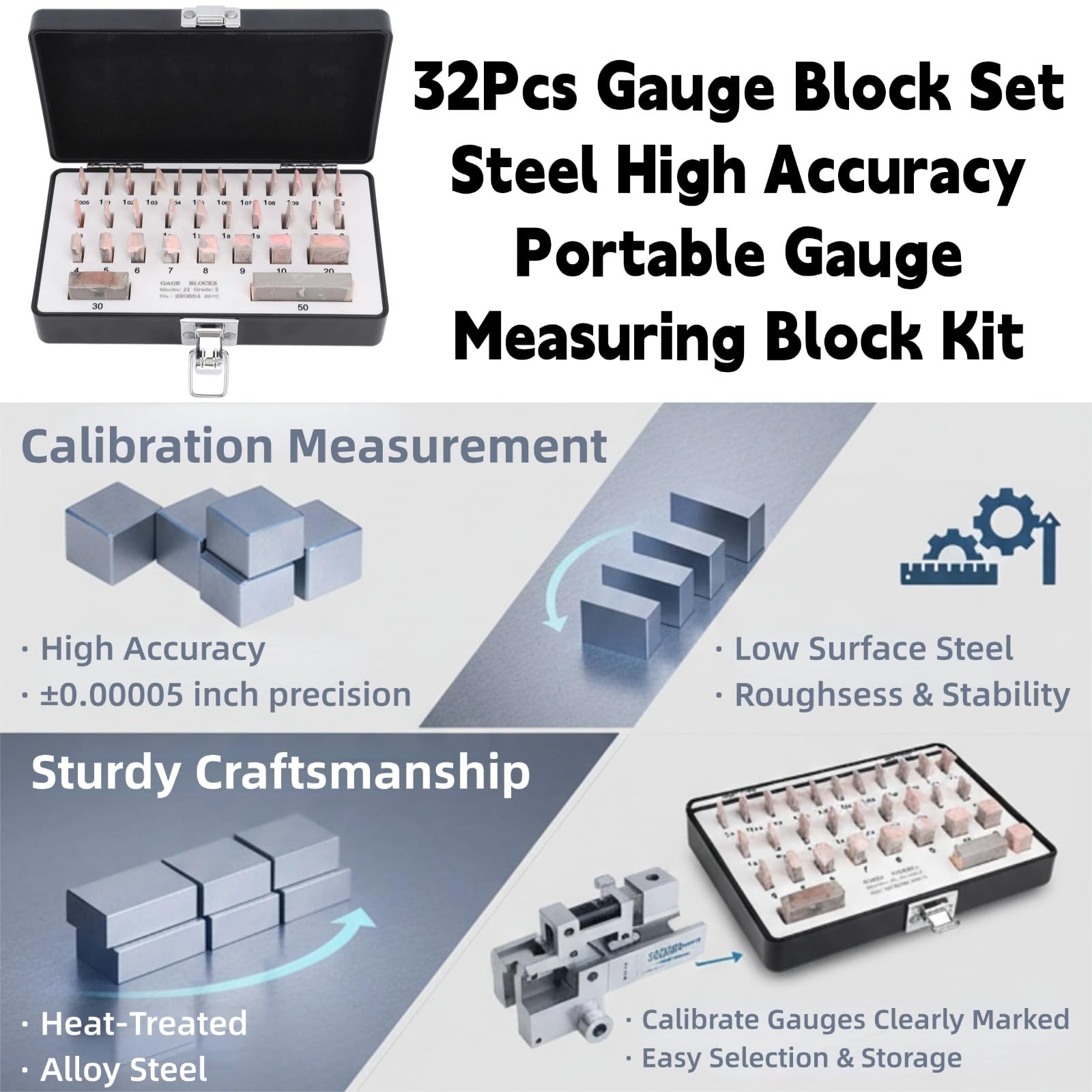 Mitutoyo Gage Block Set (SOLD AS-IS - NO WARRANTY