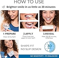 Vista 4 de Bandejas blanqueadoras de dientes precargadas – 12% de peróxido de hidrógeno, kit de blanqueamiento de grado dentista