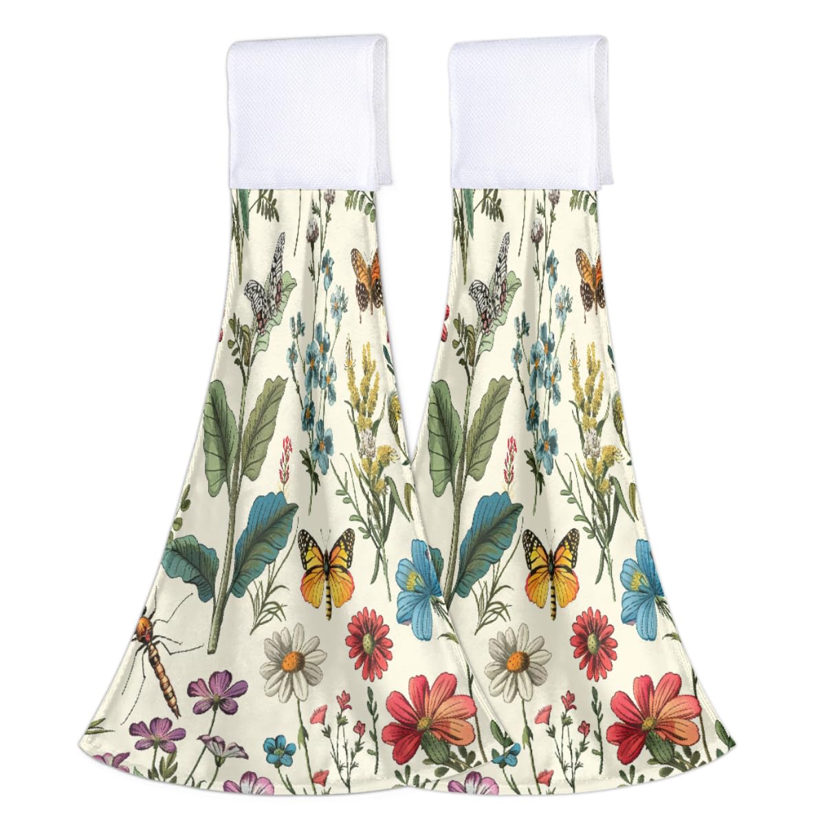 Paños de cocina de microfibra con flores y pájaros: dile adiós a la humedad con estilo
