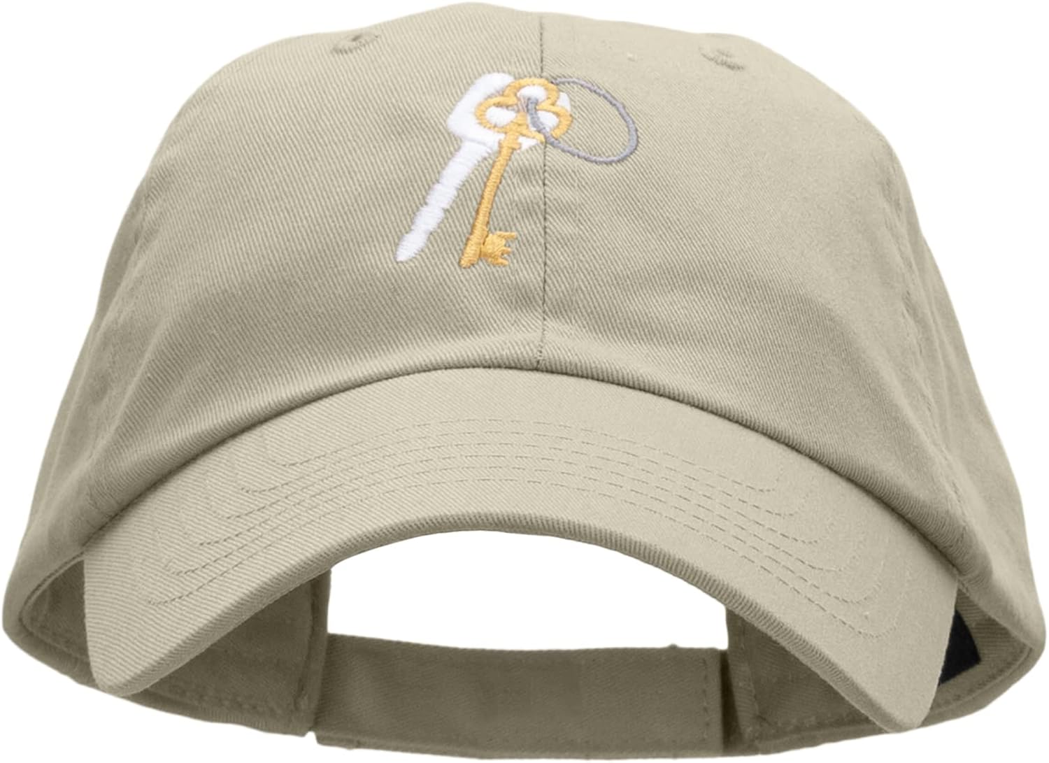 e4Hats.com Antique Keys Low Profile Pet Spun Washed Cap
