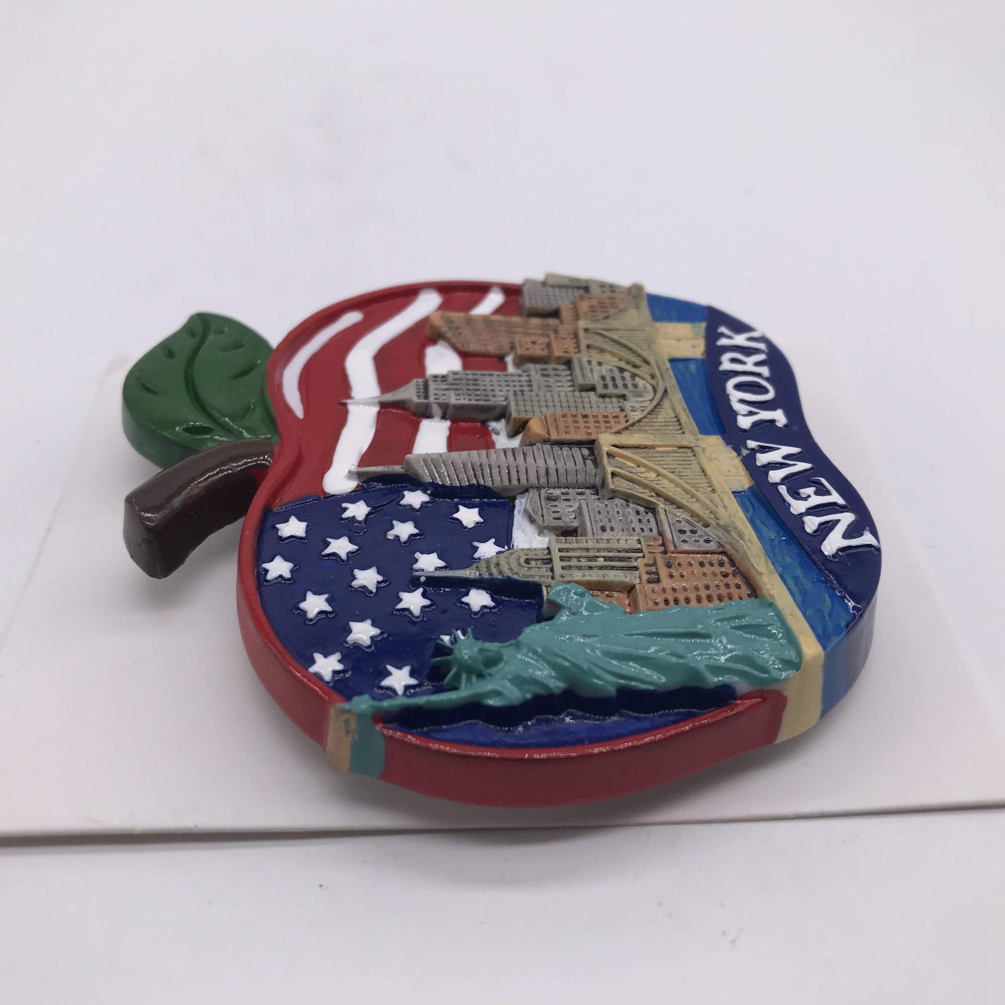 Magnete Frigo 3D Bandiera USA Con Apribottiglie | Souvenir Americano In Resina Fatto A Mano, Decorazione Casa E Cucina, Regalo Di Viaggio