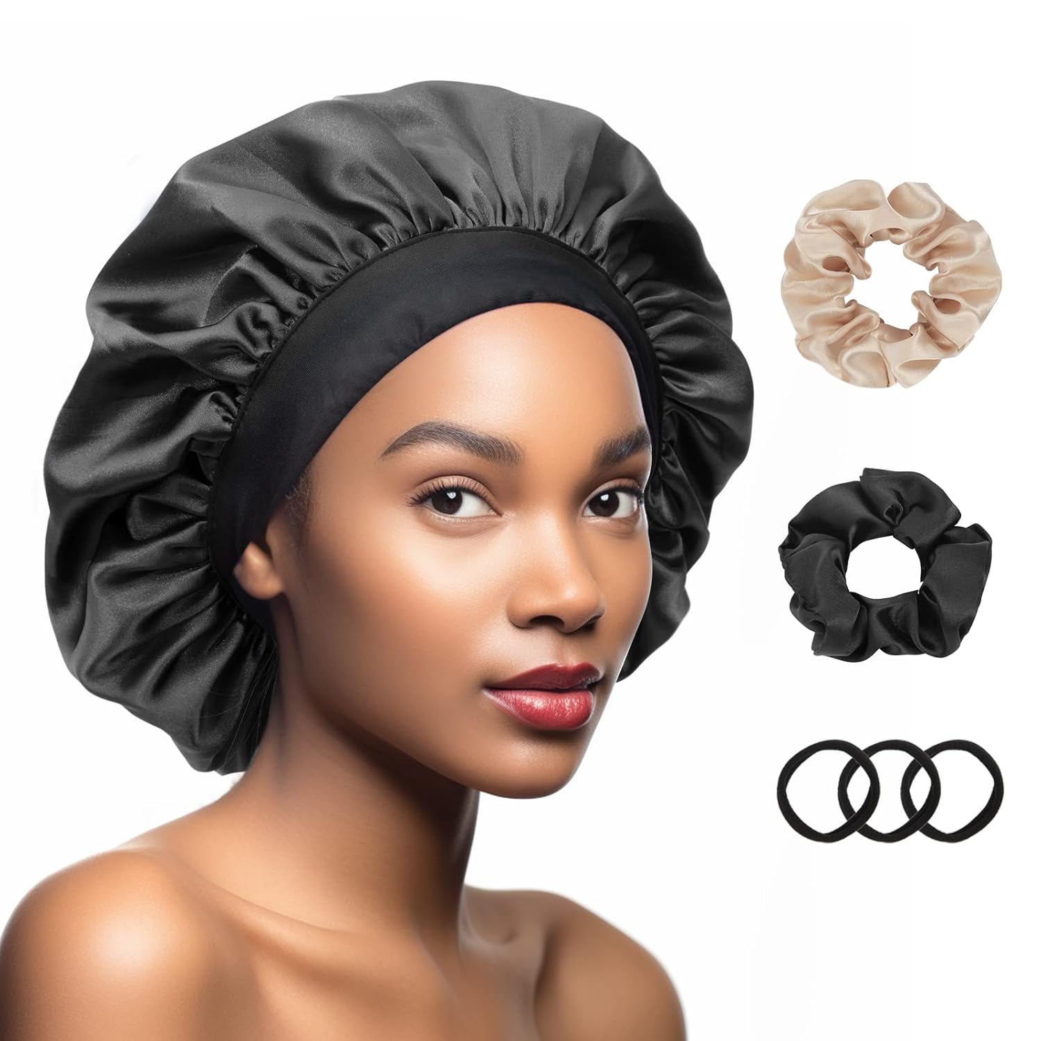 Royuniqur Silky Satin for Sleeping, Hair