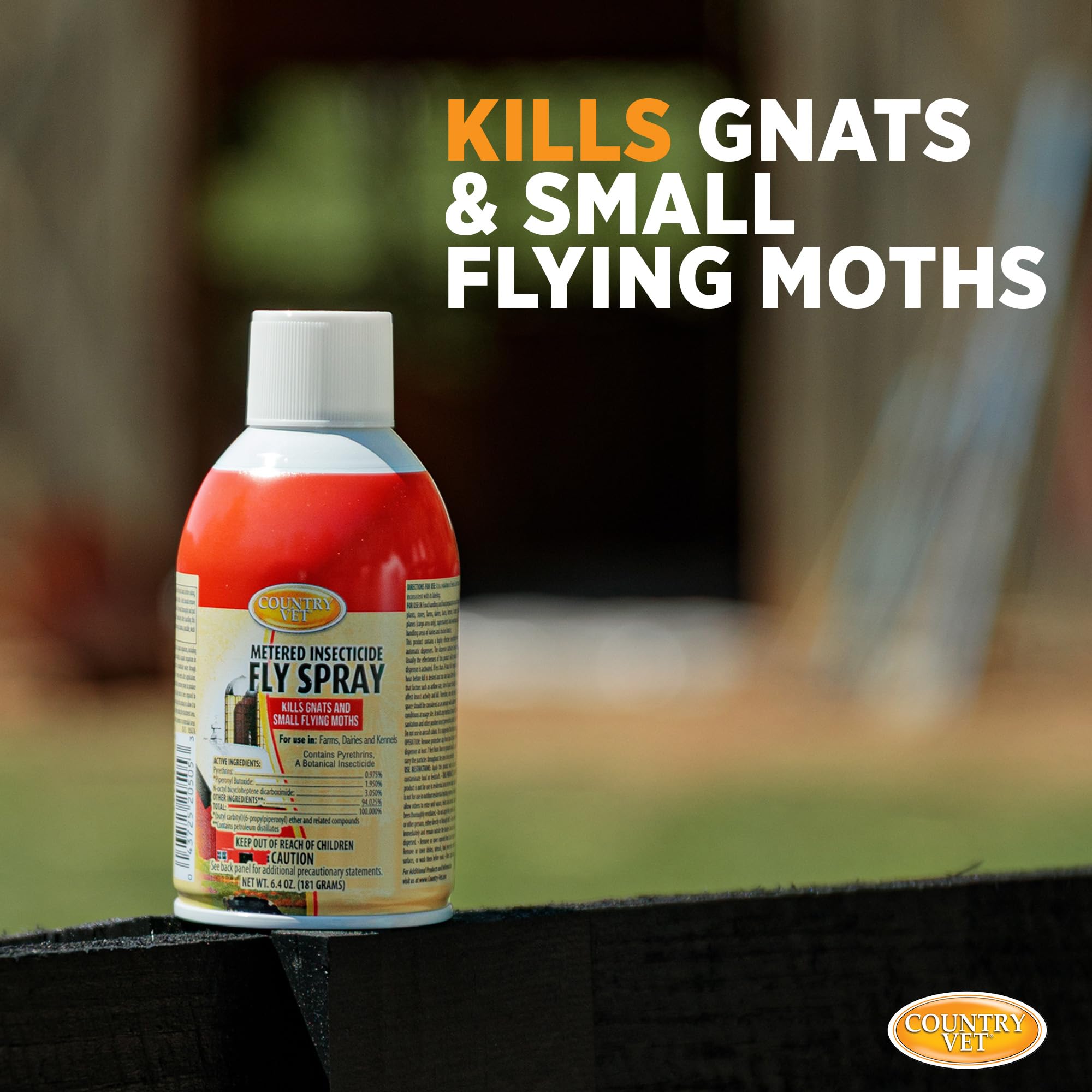 Zep Enforcer 34-2050CVA Country Vet Metered Fly Control Spray, Refill, 30 Day Supply, Brown/A - image 4
