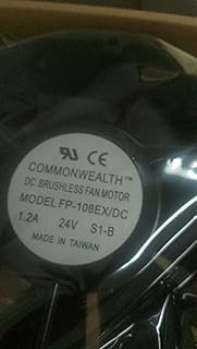 FP-108EX/DC S1-B 17215051MM 24ï¼ˆVï¼‰1.2ï¼ˆAï¼‰198.7CFM 3months waranty Send by DHL