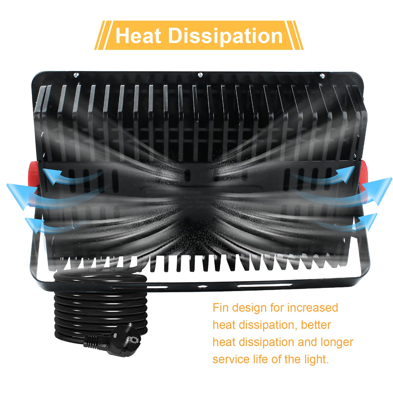 200W LED Strahler Außen, 2 Stück 20000LM Led Strahler Warmweiß | Superhell 3000K Led Scheiwerfer Flutlicht IP66 Wasserdicht led Außenstrahler für Garten Innenhof Auffahrt Korridor Rasen
