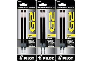 Pilot G2 Gel Ink Refill: Elevate Your Writing with Our 6-Pack Gel Ink Cartridges