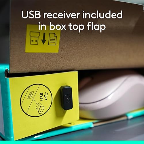 Miniatura 11 de Logitech MK270 Combo de teclado y mouse inalámbricos para Windows, 2.4 GHz, 8 teclas multimedia, PC, portátil, teclado inalámbrico, combo de mouse