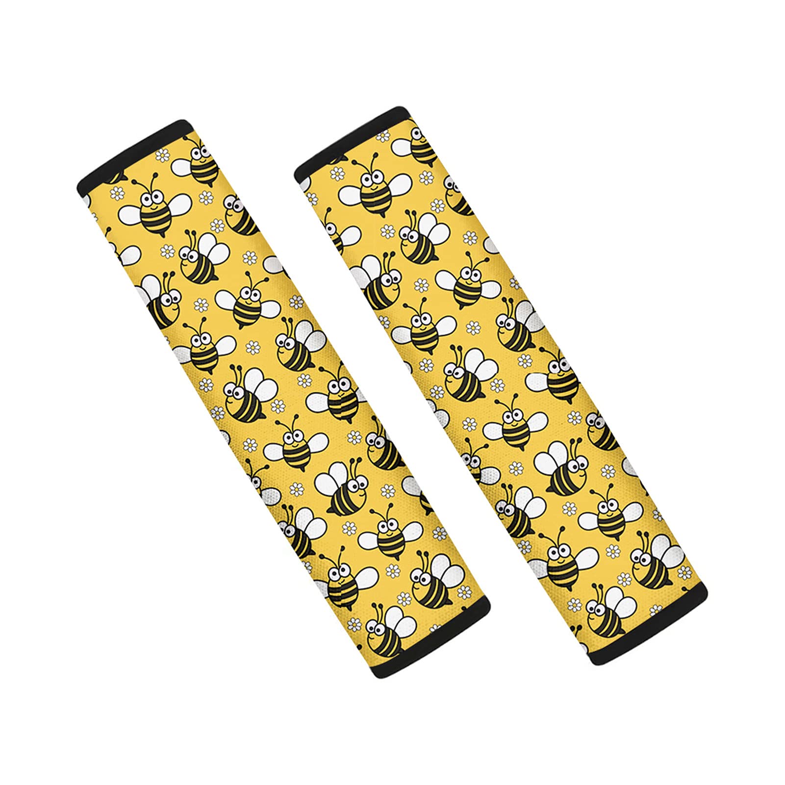 Showudesigns Highland Cow Sunflower Car Seat Belt Covers for Kids Adults Universal Fit Seatbelt Strap Cover Backpack Harness Pads Animal Cattle Flower Car Seatbelt Covers — view 31