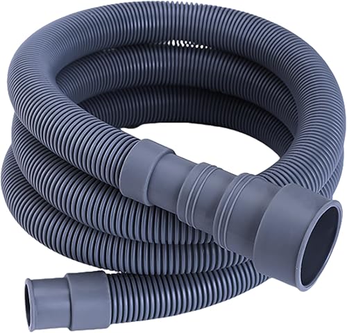 Manguera de drenaje para lavadora, kit de extensión universal de manguera de drenaje con adaptador para lavadora, lavavajillas, cocina, Frigidaire