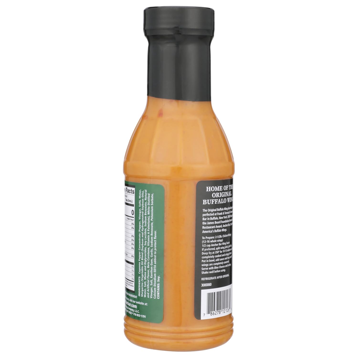 Anchor Bar Original Buffalo Wing Sauce, Medium Recipe – Authentic Buffalo Flavor, Award-Winning Original Wing Sauce, 12 oz [Pack of 3]