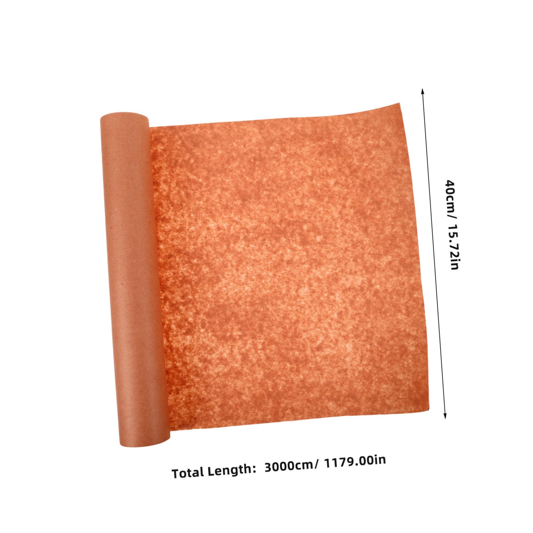 Ciieeo Papier Boucher Marron Sûr pour Emballage Alimentaire, Rouleau de Papier Cuisson Antiadhésif Cuisine et Cuisson au Barbecue
