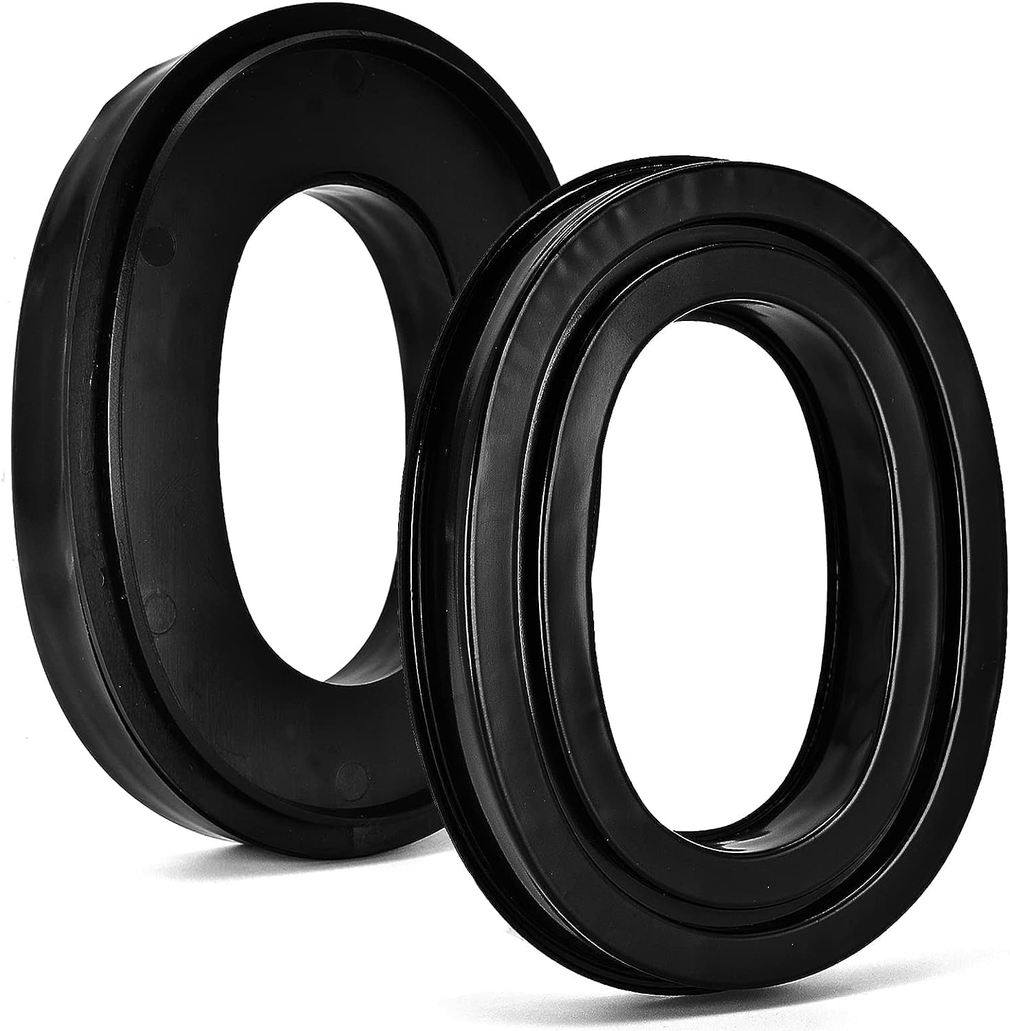 3M WorkTunes Ear Pads - Silicone Gel Instant chill Replacement Earpads Compatible with 3M WorkTunes Peltor Tactical 100/300/500 Ear Cushion Rangeguard 3M Peltor Shotgunner II Pro Tac Com Tac Earmuffs