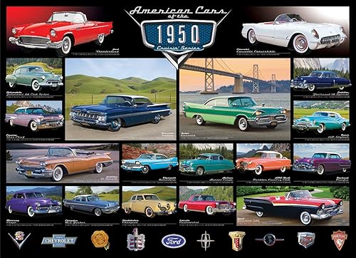 Miniatura 2 de EuroGraphics 1950's Cruisin' Classics Jigsaw Puzzle (1000 piezas)