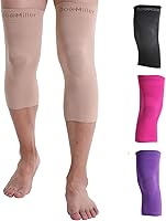 Doc Miller Knee Compression Sleeves (Pair) - Superior Brace for Arthritis, ACL, Running, Workout Pain Relief - Men/Women S-5XL