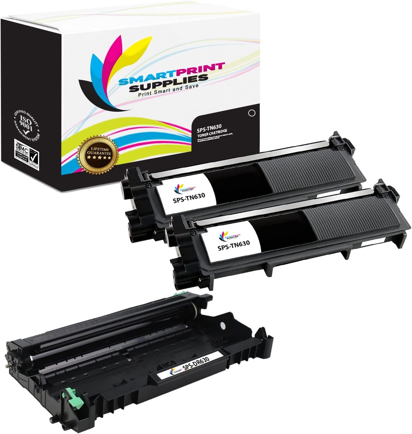 Smart Print Supplies Compatible TN630 DR630 Toner