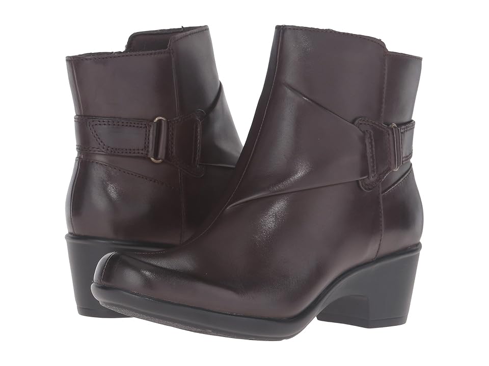 

Clarks Malia McCall (Dark Brown Leather) Women's Shoes